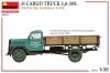 MiniArt 38079 3t CARGO TRUCK 3,6-36S. PRITSCHE-NORMAL-TYPE 1/35
